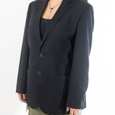 Simon Carter Black Tailored Fit Blazer