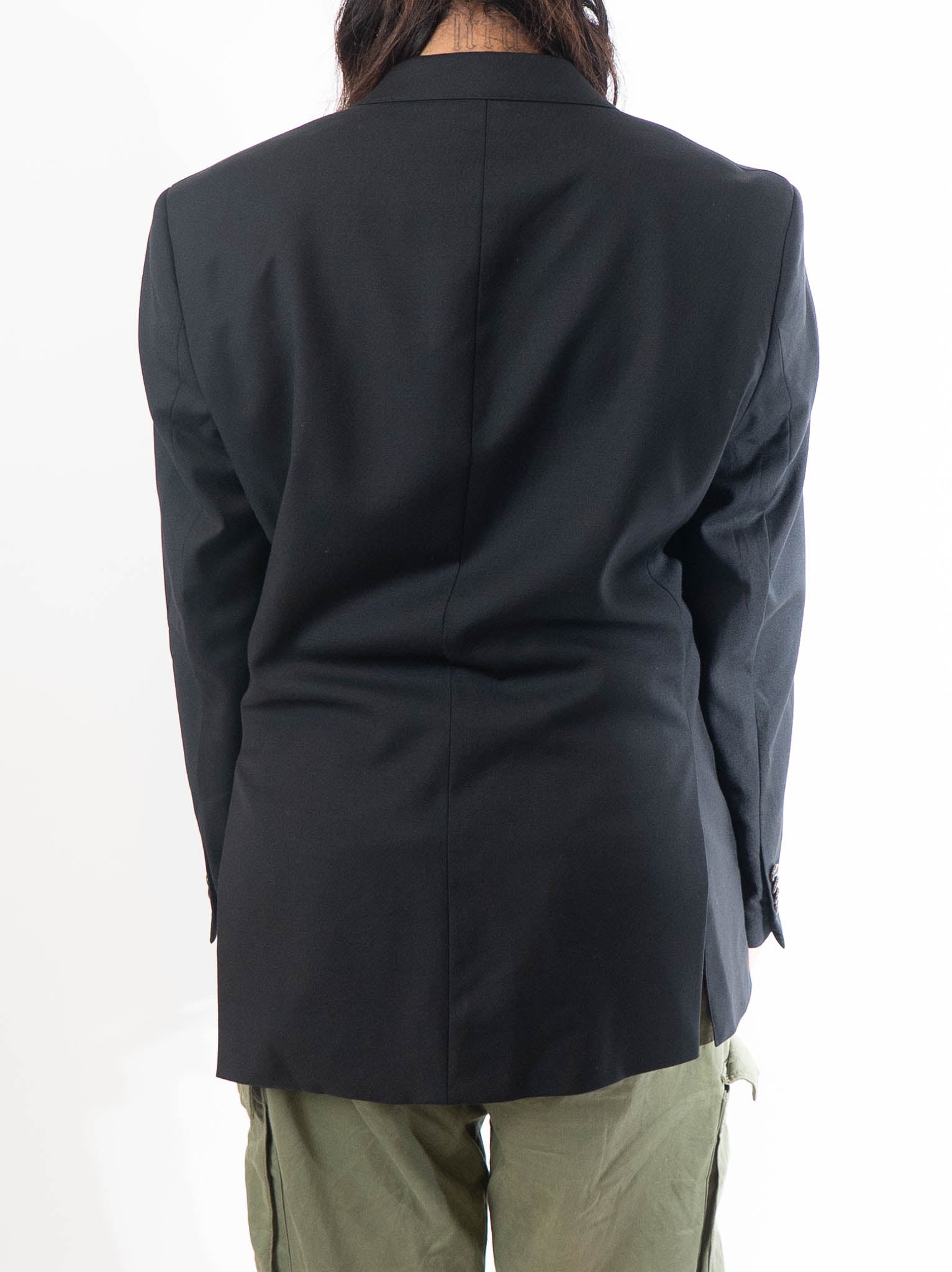 Simon Carter Black Tailored Fit Blazer