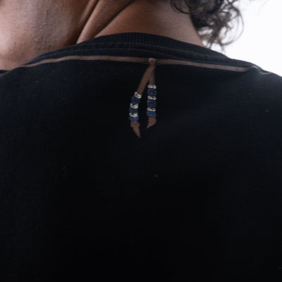 Marcelo Burlon Single Chain Feathers Over Sweatshirt