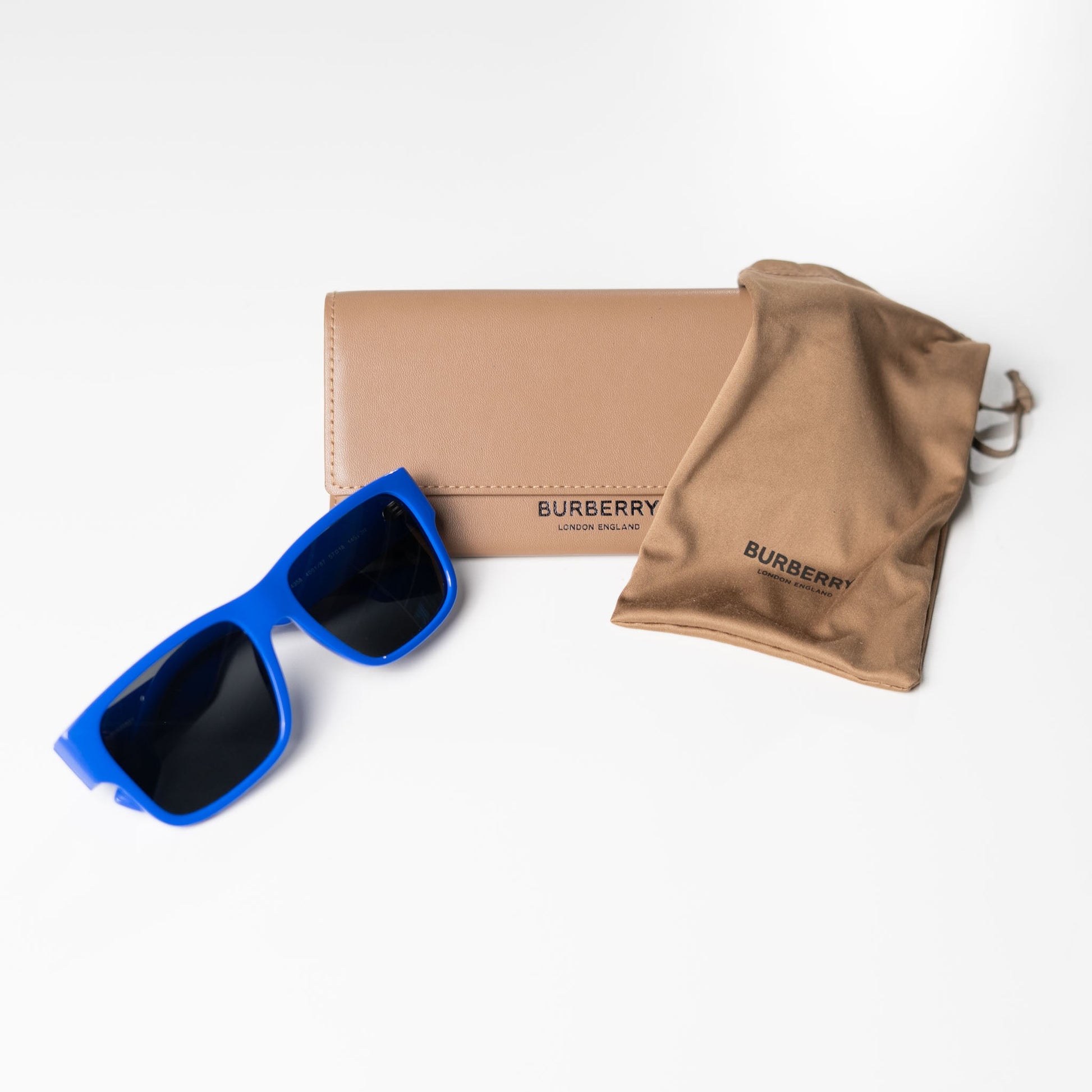 BURBERRY Blue Sunglasses