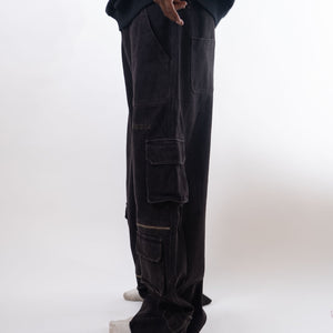 Six5Six Ozone Denim Cargos -Unisex