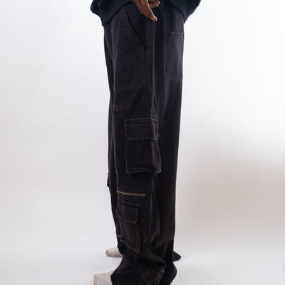 Six5Six Ozone Denim Cargos -Unisex