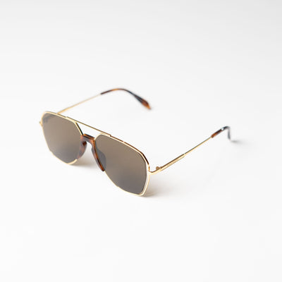 Alexander McQueen Brown Sunglasses