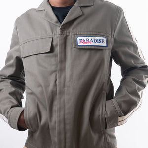 Palm Angels Paradise Embroidered Shirt Jacket