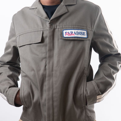 Palm Angels Paradise Embroidered Shirt Jacket