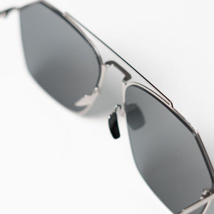 FENDI Black Pentagon Shaped Sunglasses