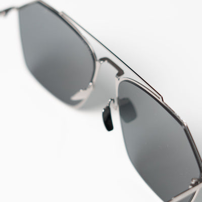 FENDI Black Pentagon Shaped Sunglasses