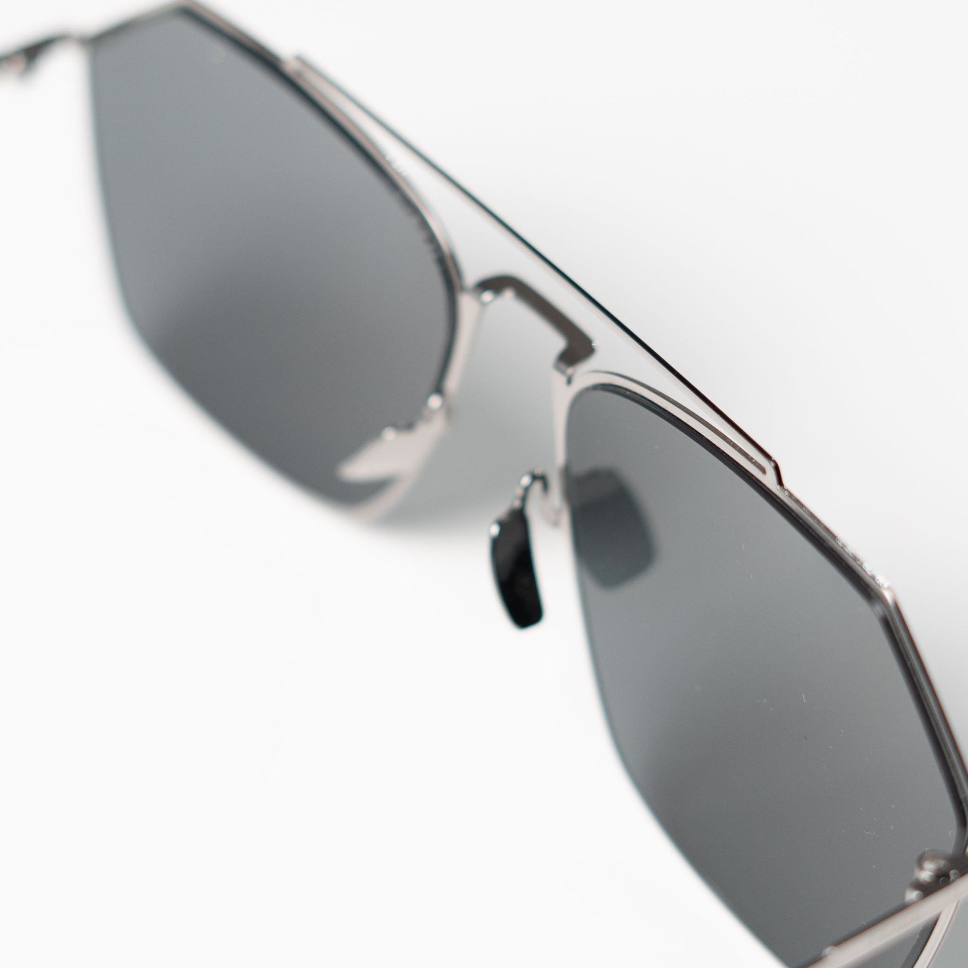 FENDI Black Pentagon Shaped Sunglasses