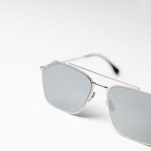 FENDI Black Pentagon Shaped Sunglasses