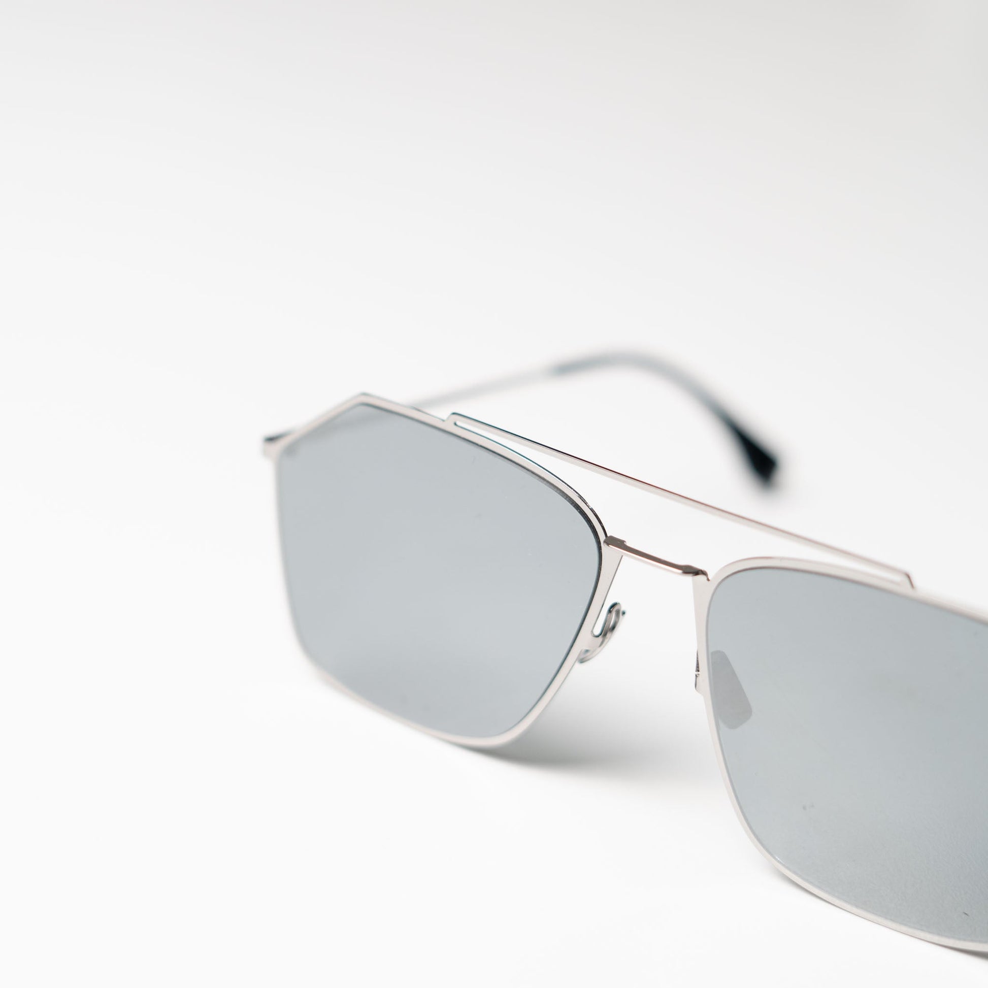 FENDI Black Pentagon Shaped Sunglasses