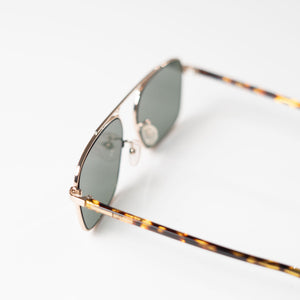 Alexander McQueen Leopard Print Sunglasses