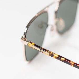 Alexander McQueen Leopard Print Sunglasses
