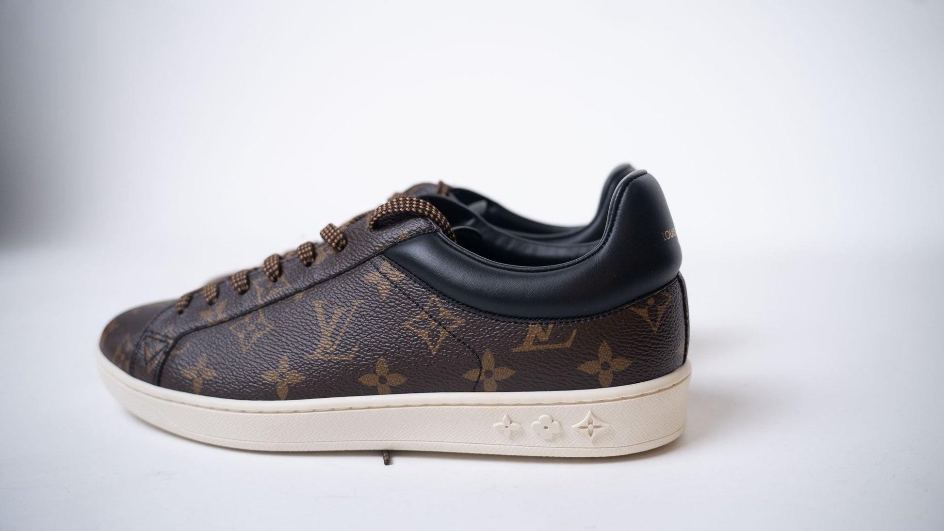 LOUIS VUITTON Luxembourg Sneakers 'Brown Logo Monogram'