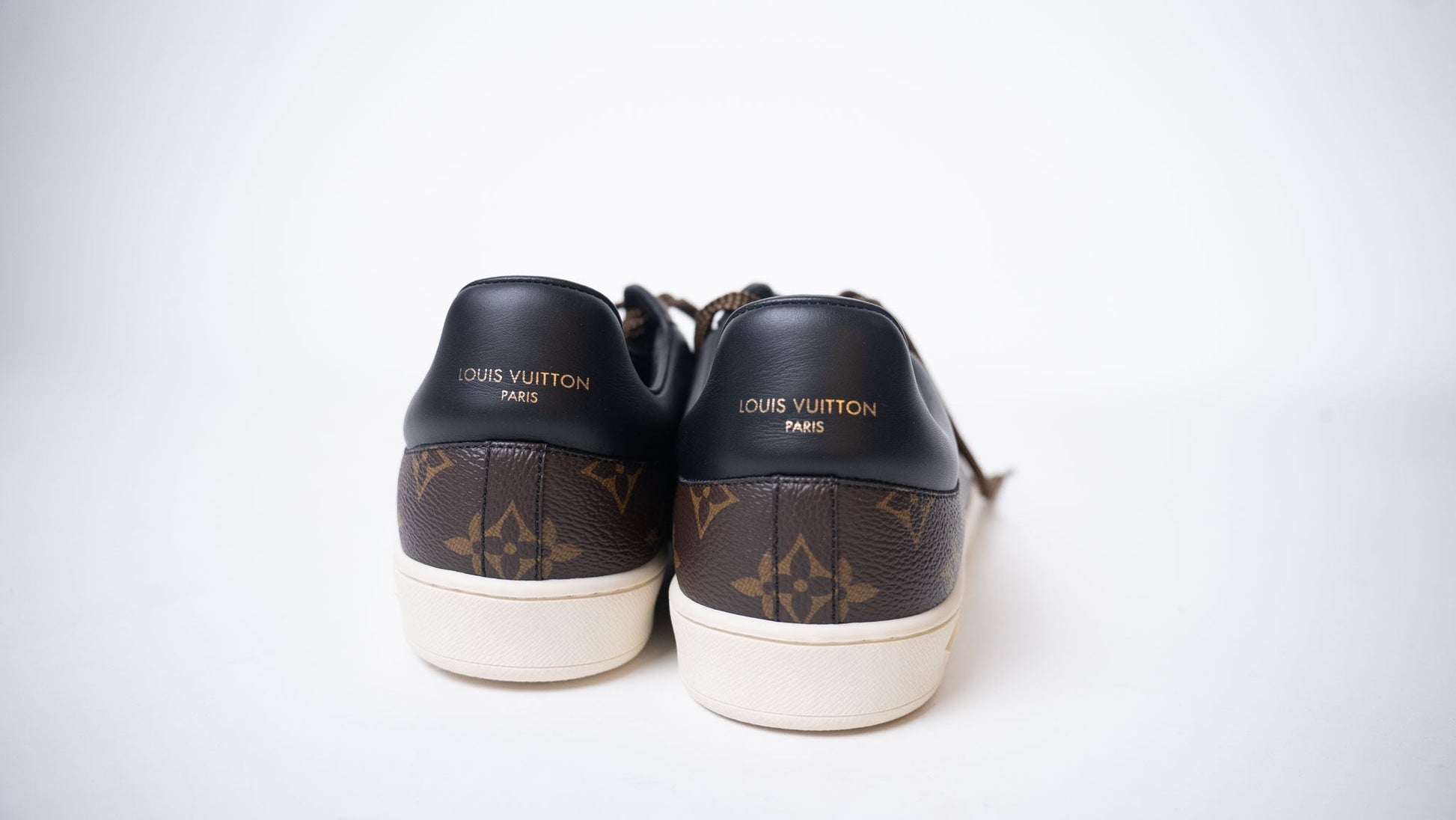 LOUIS VUITTON Luxembourg Sneakers 'Brown Logo Monogram'