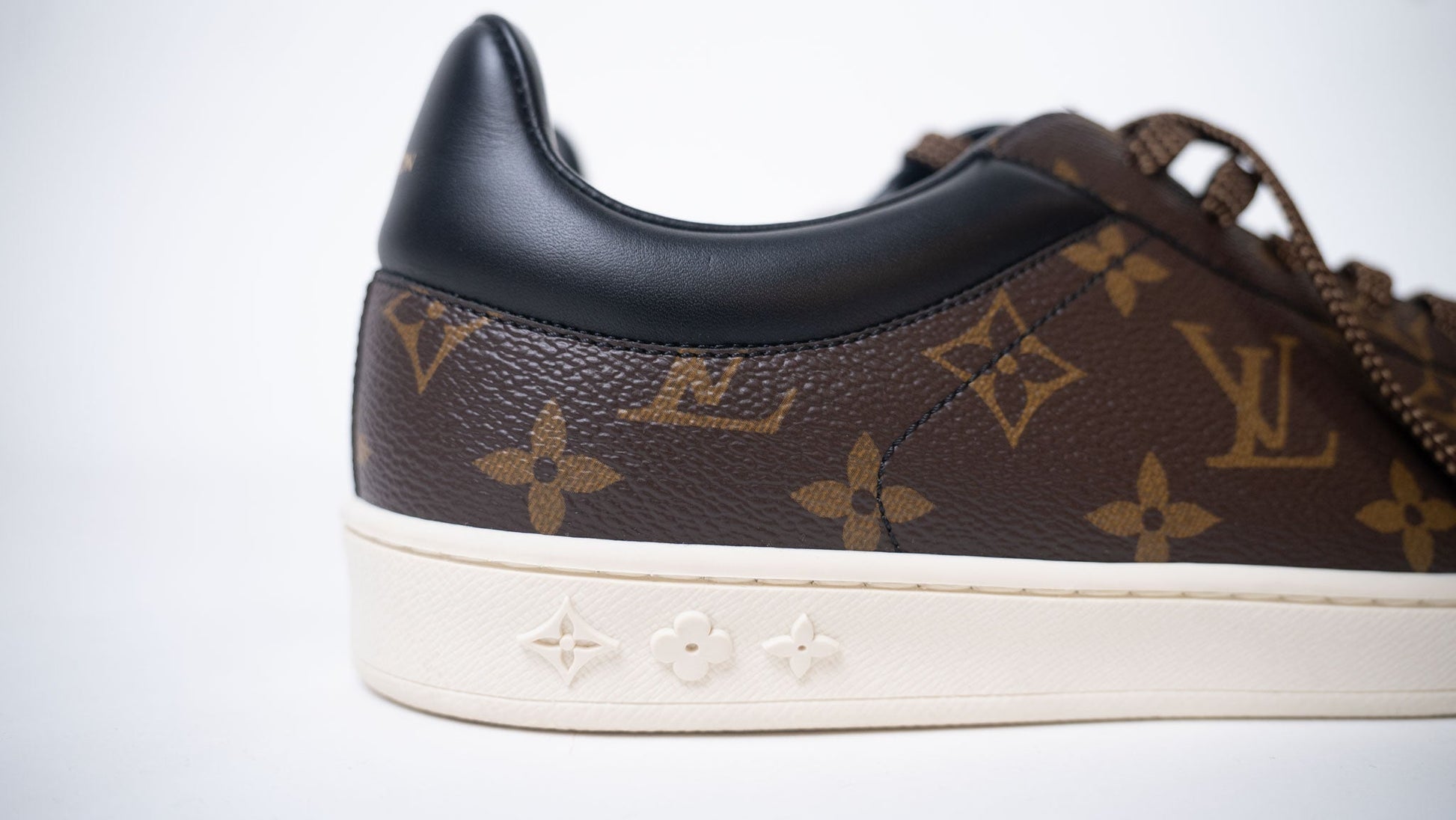 LOUIS VUITTON Luxembourg Sneakers 'Brown Logo Monogram'