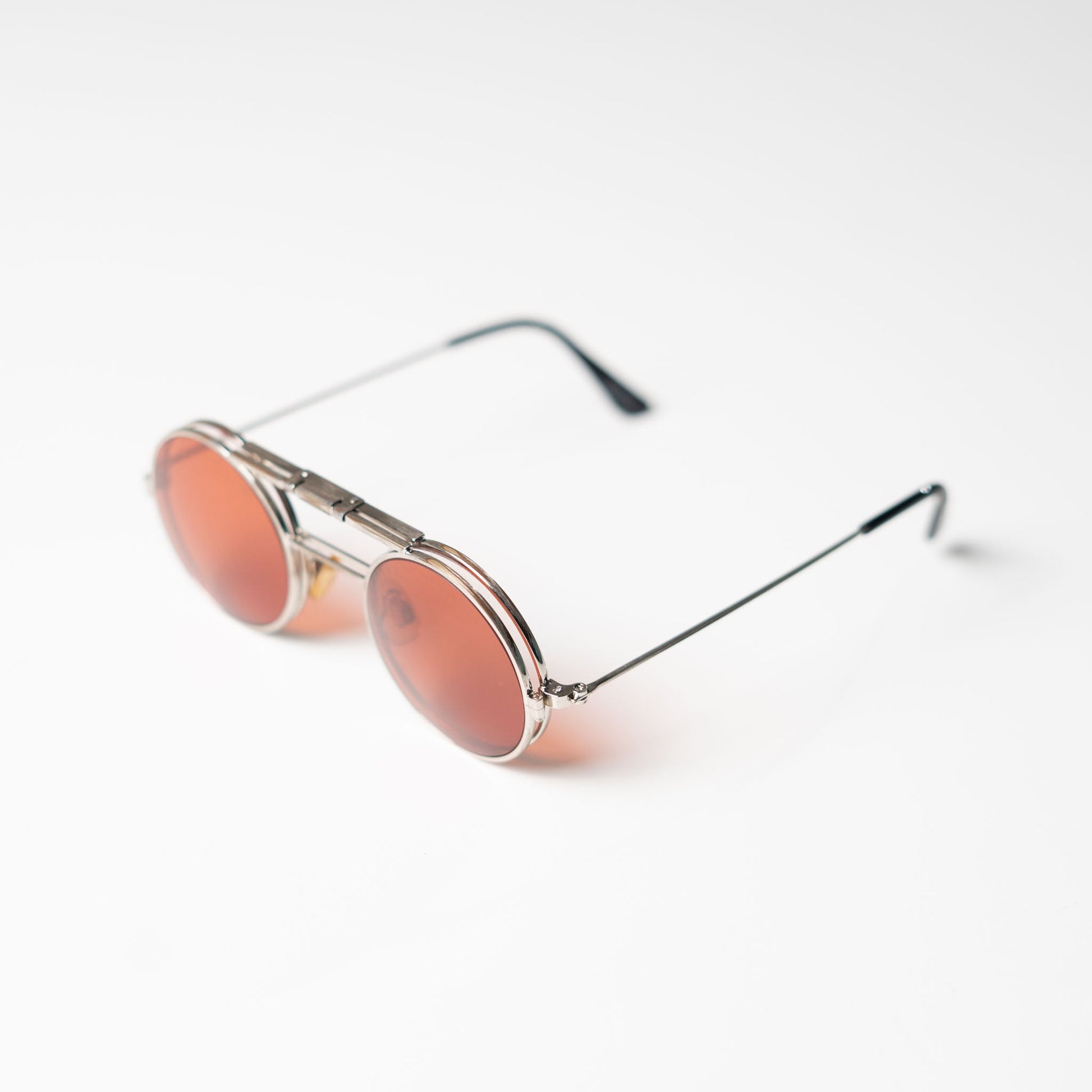 Ermenegildo Zegna Pink Circular Sunglasses