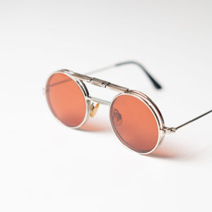 Ermenegildo Zegna Pink Circular Sunglasses