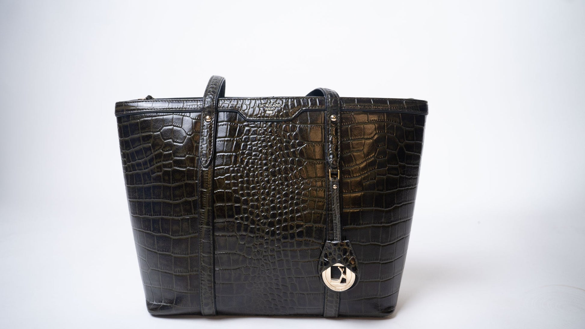 DA MILANO Textured Tote Bag