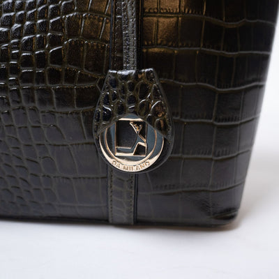 DA MILANO Textured Tote Bag