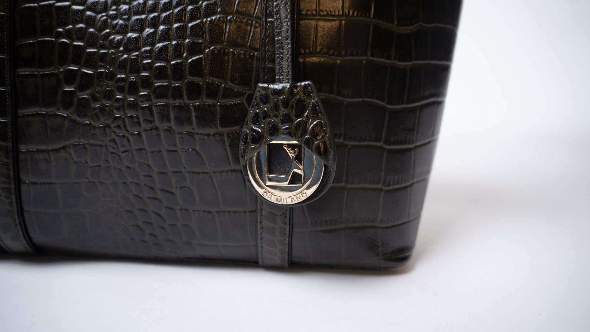 DA MILANO Textured Tote Bag