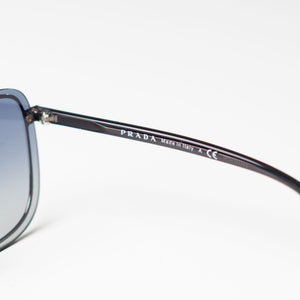 PRADA Silver Rectangular Sunglasses