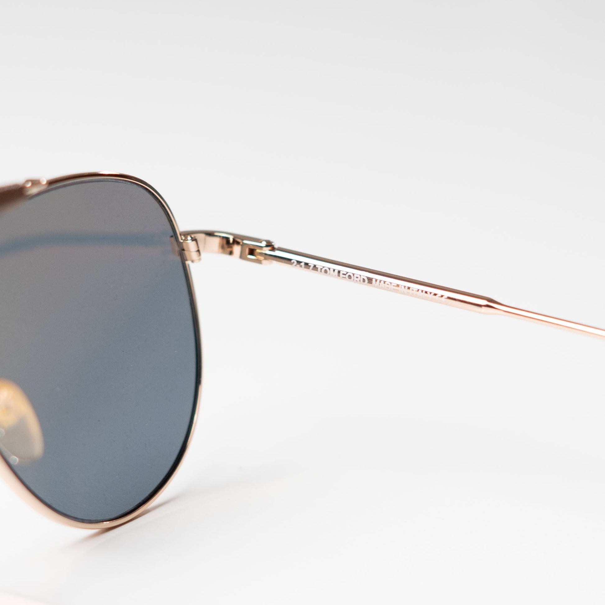 Tom Ford Brown Aviator Sunglasses