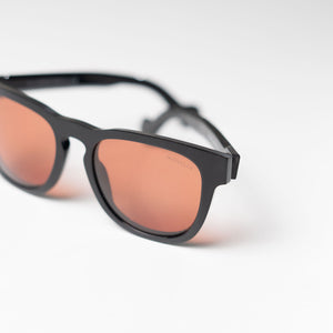 MONCLER Burgundy Sunglasses