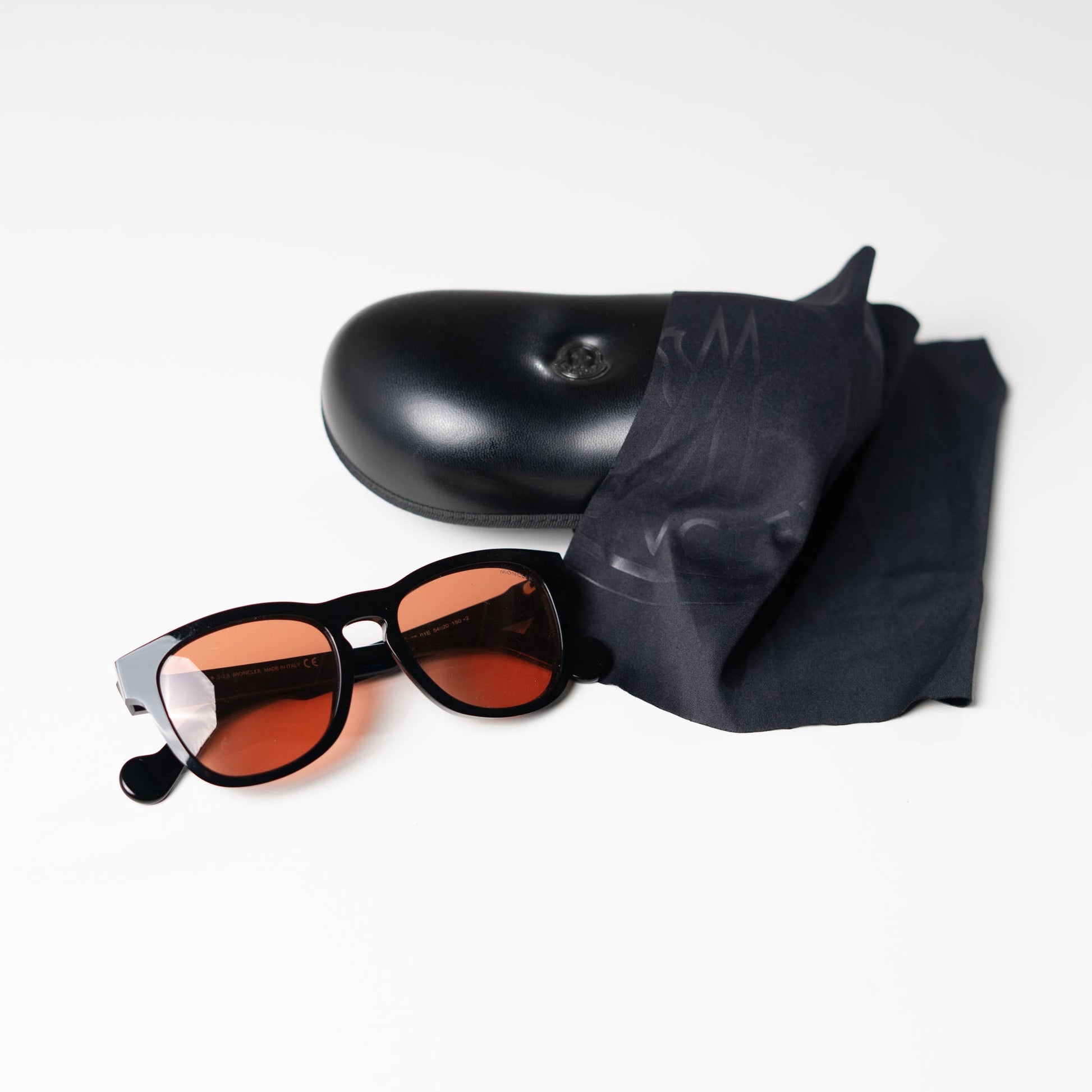 MONCLER Burgundy Sunglasses