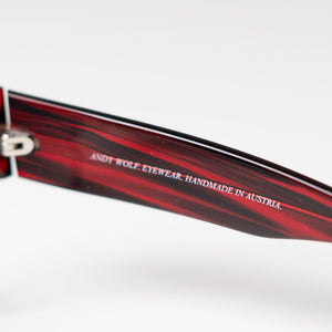 Andy Wolf Red Glasses