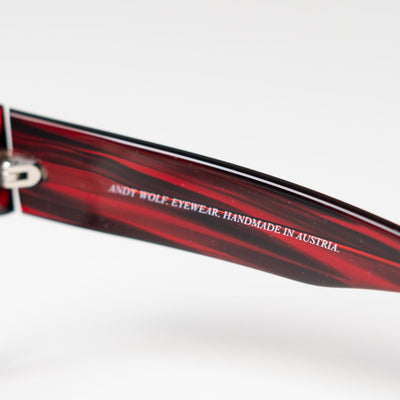 Andy Wolf Red Glasses