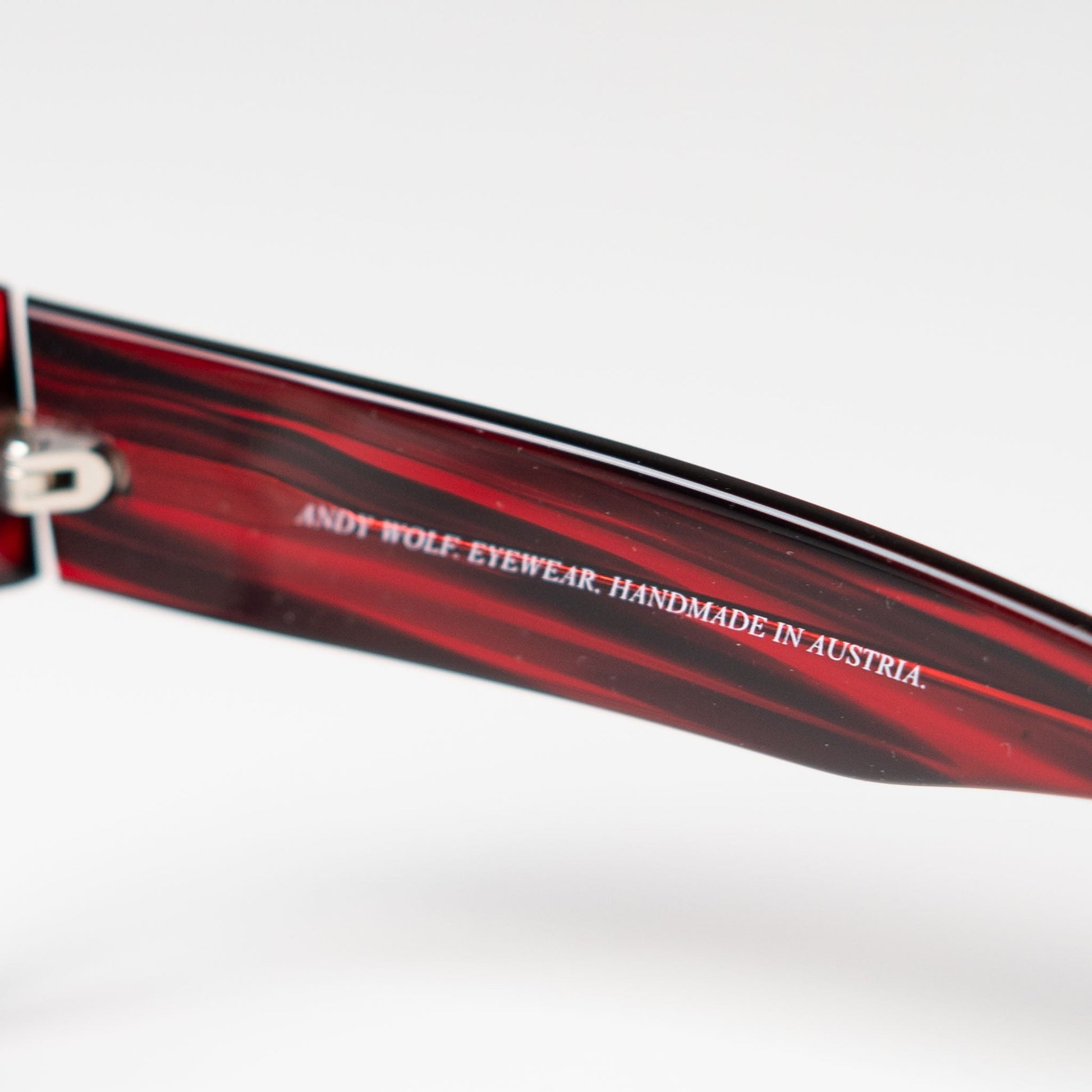 Andy Wolf Red Glasses