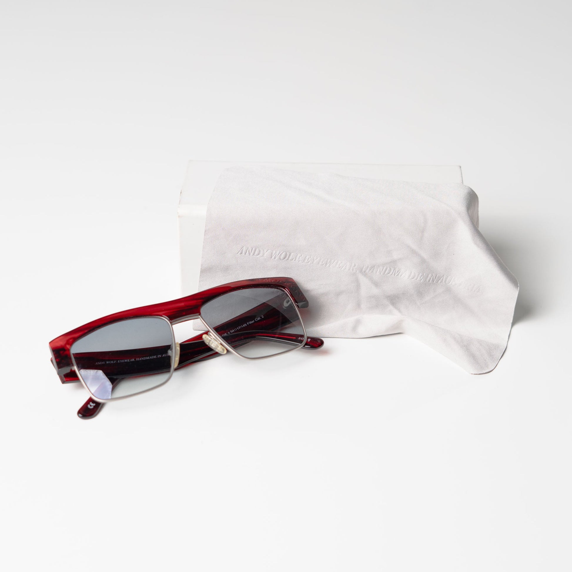 Andy Wolf Red Glasses