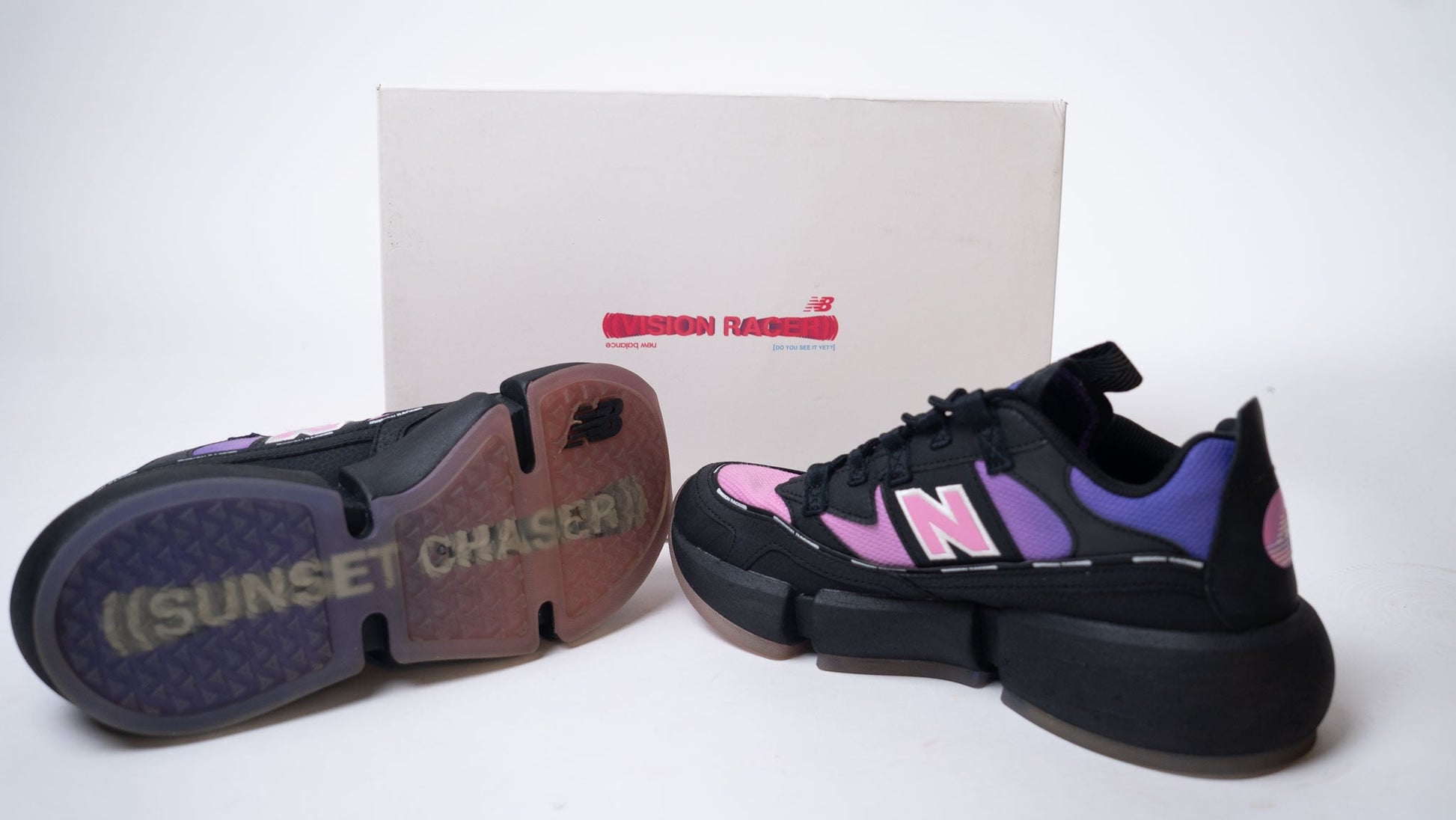 NEW BALANCE Vision Racer Black/Mirage Violet