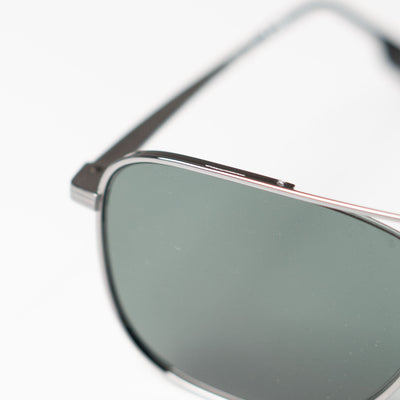 BURBERRY Silver Square Sunglasses