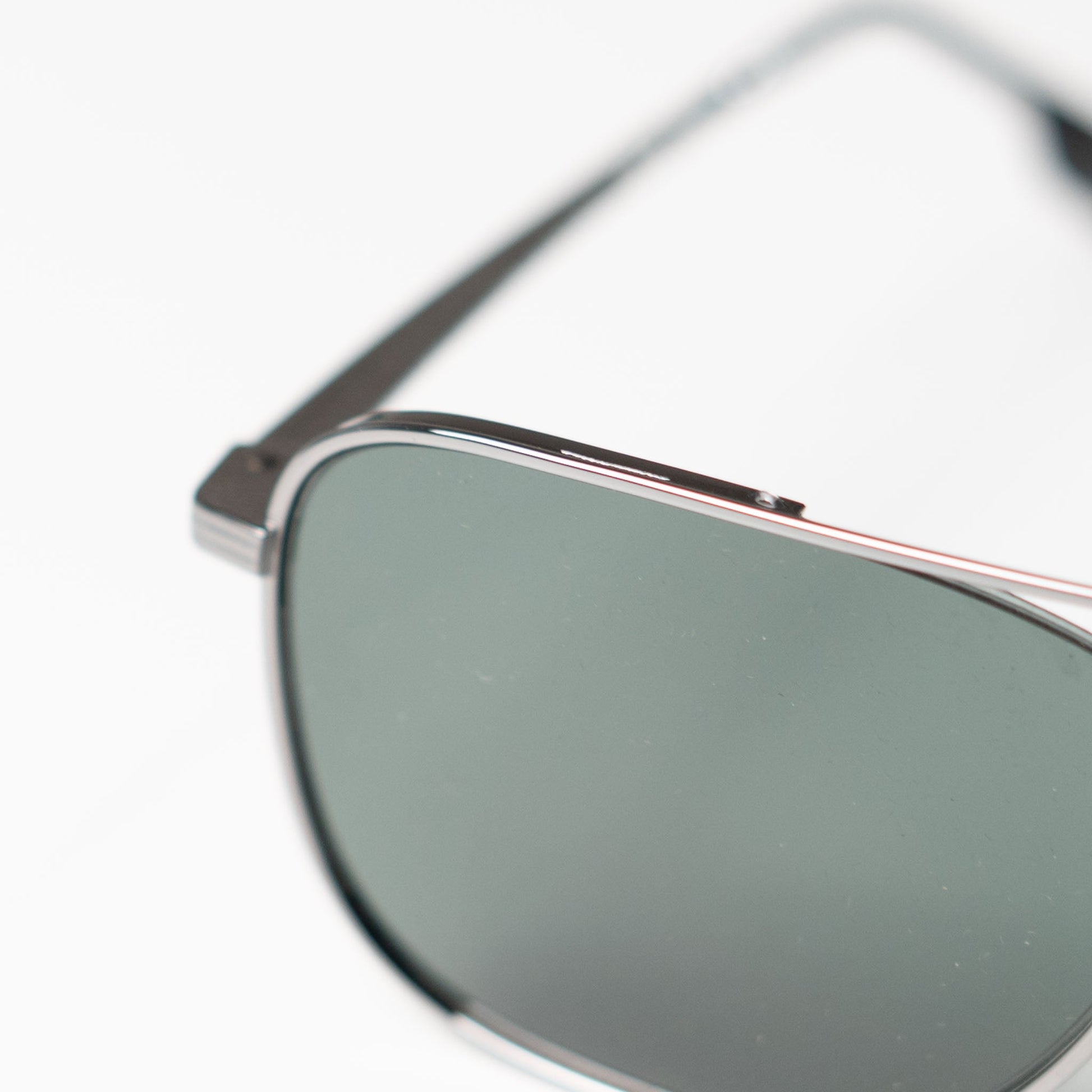 BURBERRY Silver Square Sunglasses