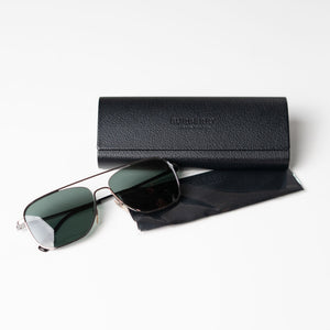 BURBERRY Silver Square Sunglasses