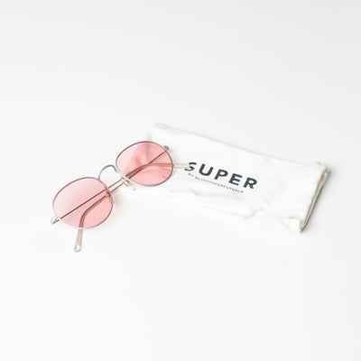 RETRO SUPER FUTURE Pink Sunglasses