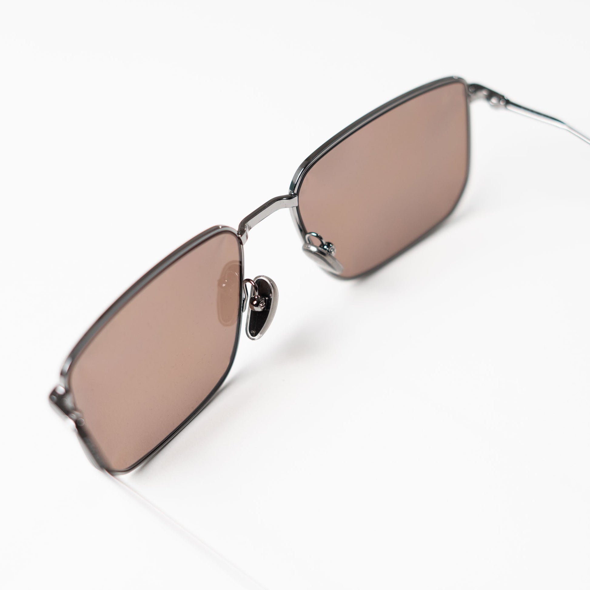 PRADA Brown Rectangular Sunglasses