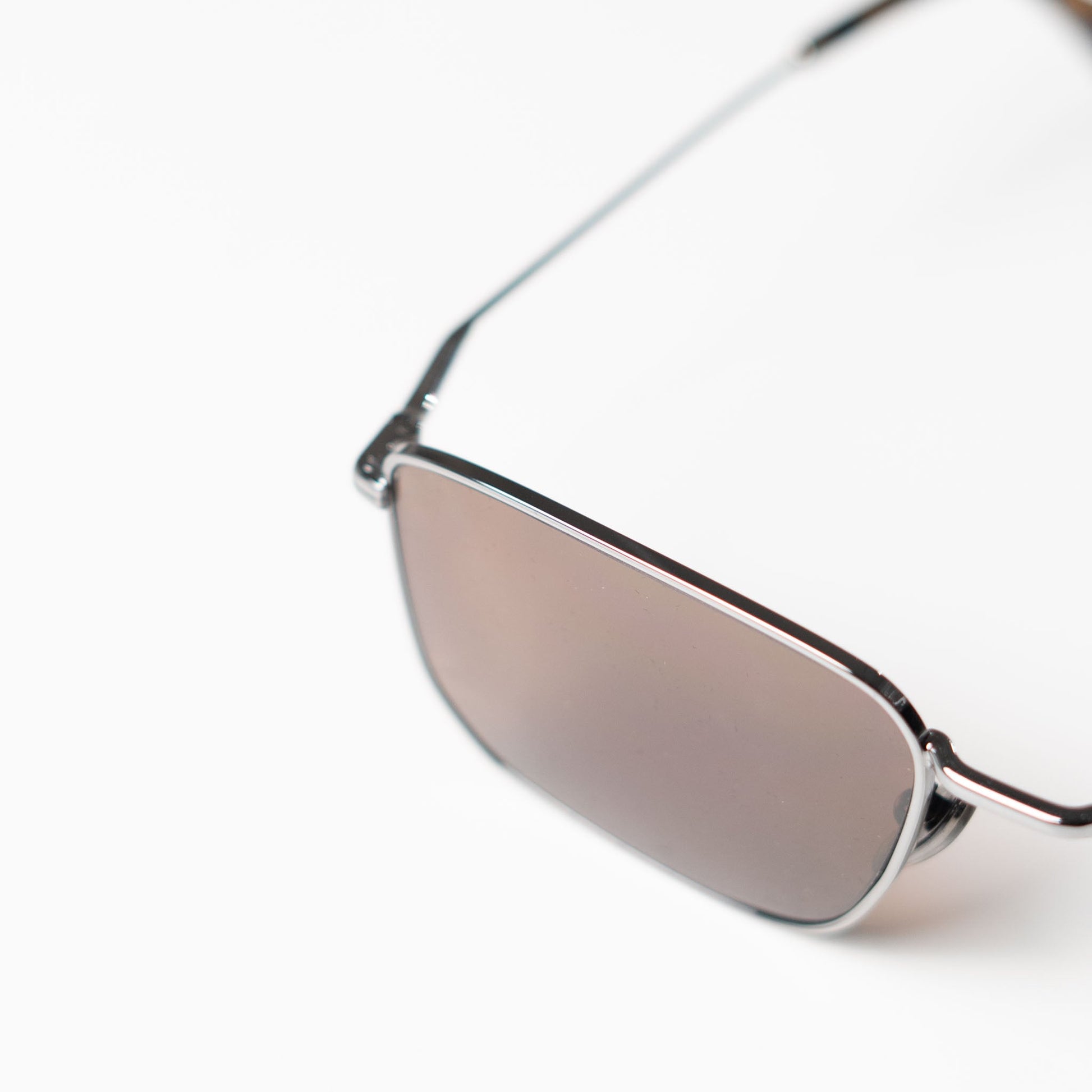 PRADA Brown Rectangular Sunglasses
