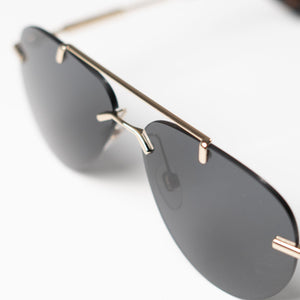 Burberry 3151 Black & Gold Sunglasses