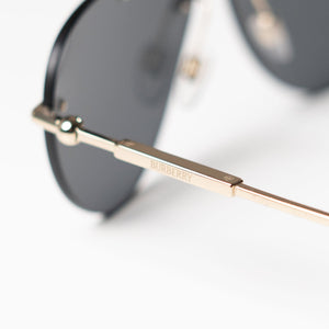 Burberry 3151 Black & Gold Sunglasses