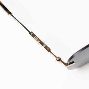 Burberry 3151 Black & Gold Sunglasses