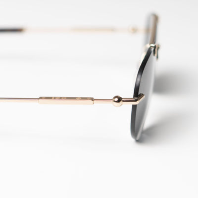 Burberry 3151 Black & Gold Sunglasses