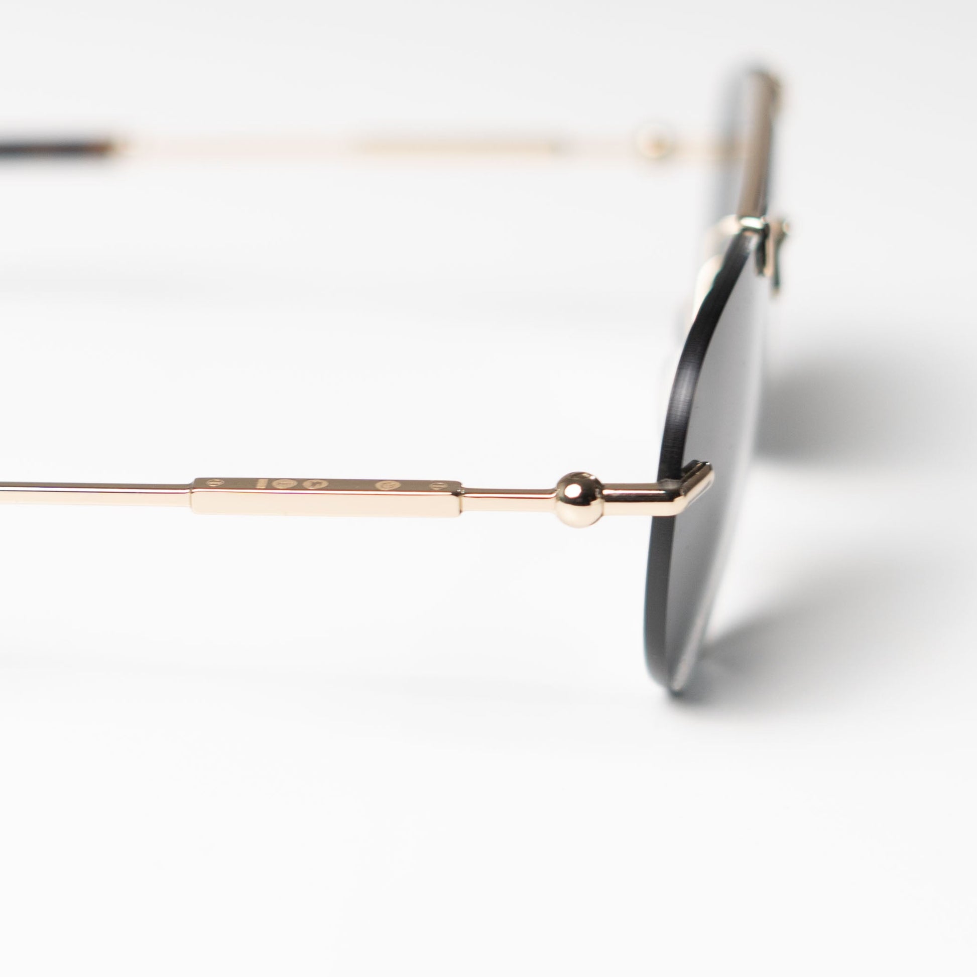 Burberry 3151 Black & Gold Sunglasses