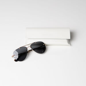 Burberry 3151 Black & Gold Sunglasses
