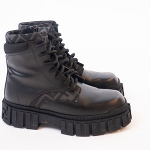 Fendi Force Lace-Up Boots