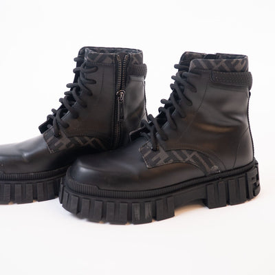 Fendi Force Lace-Up Boots