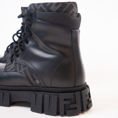 Fendi Force Lace-Up Boots