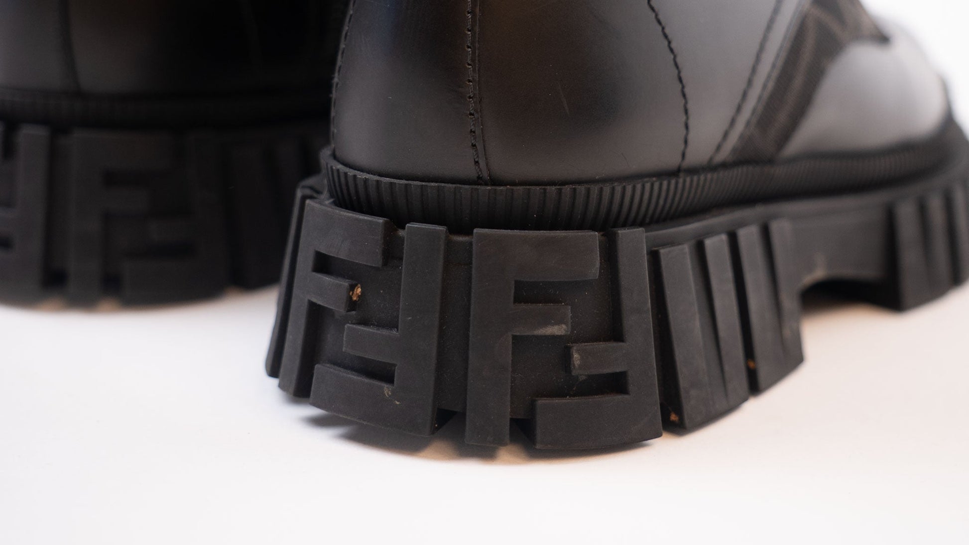 Fendi Force Lace-Up Boots