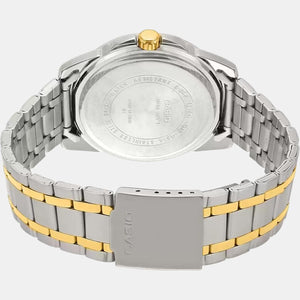 Enticer Men Quartz Black Dial Analog Stainless Steel Watch A777